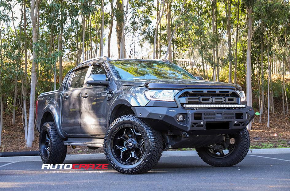 FORD RANGER AVENGER GLOSS BLACK MILLED